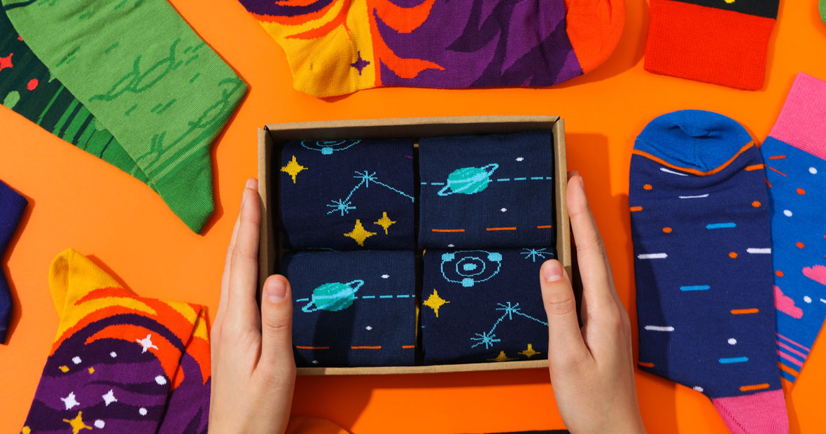 coffrets de chaussettes