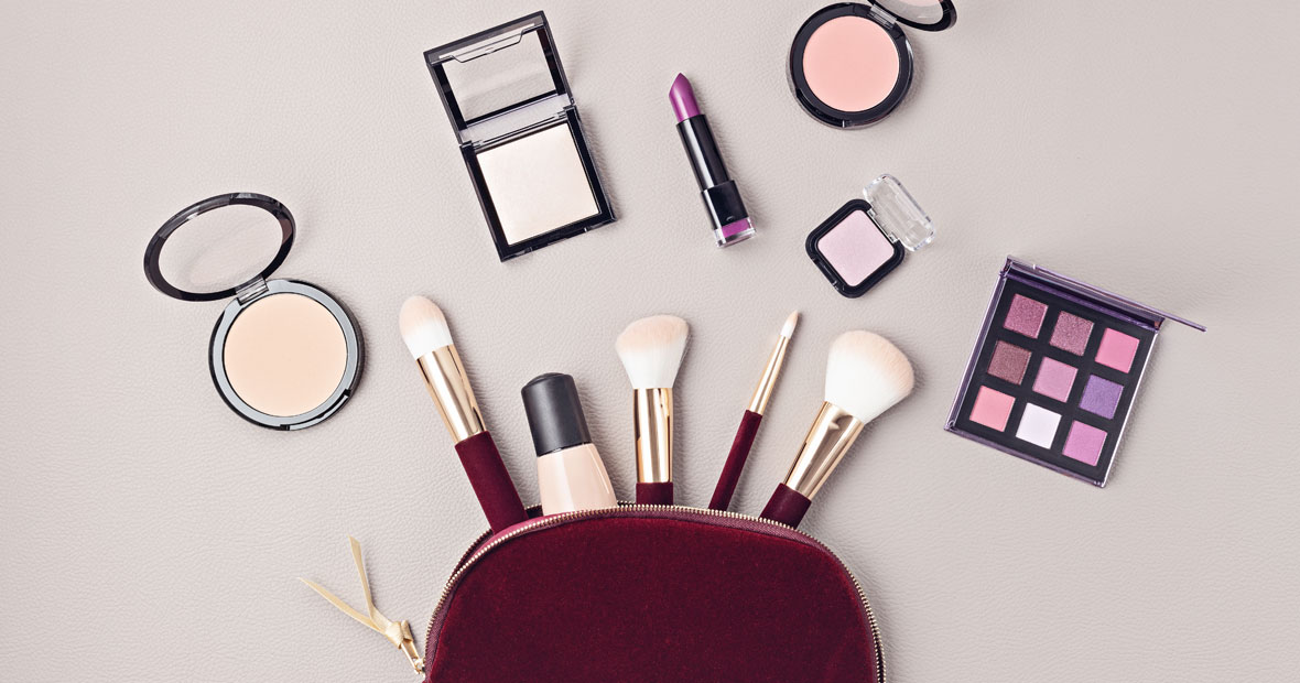 trousseau de maquillage